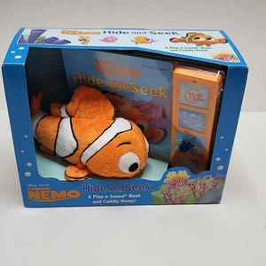 Disney Pixar Findet Nemo Hide & Seek A Play a Soundbuch & Kuscheln Nemo Plüsch - Bild 1 von 8