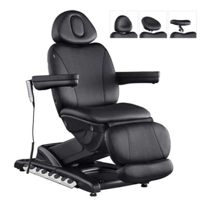 Full Electrical 4 Motor Facial Beauty Bed Doctor Tattoo Medical Podiatry Chair  - Picture 1 of 12