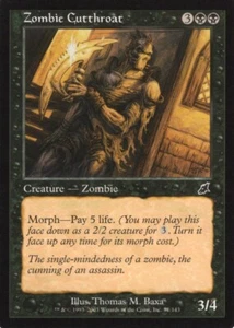 4X ZOMBIE CUTTHROAT BLACK SCOURGE MTG MAGIC NM X4 (yourdeckbuilder) - Picture 1 of 1