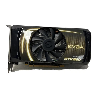 EVGA GeForce GTX 560 1GB HDMI 2x DVI PCI-e x16 Video Graphics Card - Image 1 of 4