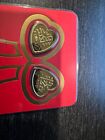 1 Gram Gold in Hearts From Mohammad Gold Very Rare Gold .995 Fine (2 x 1/2 Gram)