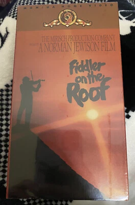 Fiddler On The Roof VHS Hi-Fi Brand New Factory Sealed Tape Box Set - Image 1 of 3