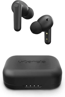 Urbanista London Active Noise Cancelling Wireless Charging Earbuds - Black - Image 1 of 4