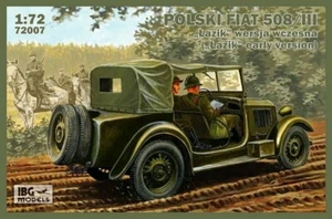 IBG Models 1/72 WW2 72007 Polski Fiat 508/III Early Version - Picture 1 of 1