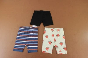 Old Navy Toddler Girl Size 5T Snug Fit Multicolor Pull On Shorts 3 Pieces NWT - Picture 1 of 10