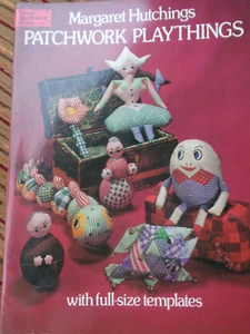 Patchwork Playthings /Hutchings 19 Patterns Book / Toys Dolls MORE - Picture 1 of 4