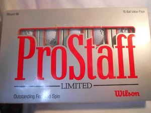 Wilson Pro Staff Limited 15 weiße Golfbälle Pro Shops Surlyn Ionomer Resin - Bild 1 von 3