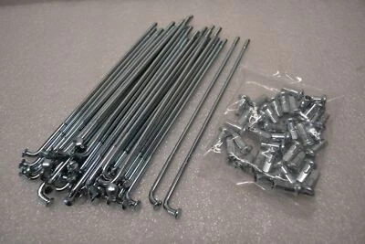 Juego de radios de rueda delantera Honda CB450 CB500 CB550 CB750 - Nueva reproducción Foto 1 de 2