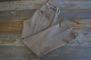Pantalones Vintage Lee Riders EE. UU. Union Houndstooth ~31x~29 (VER FOTOS 4 MES) - Imagen 1 de 15