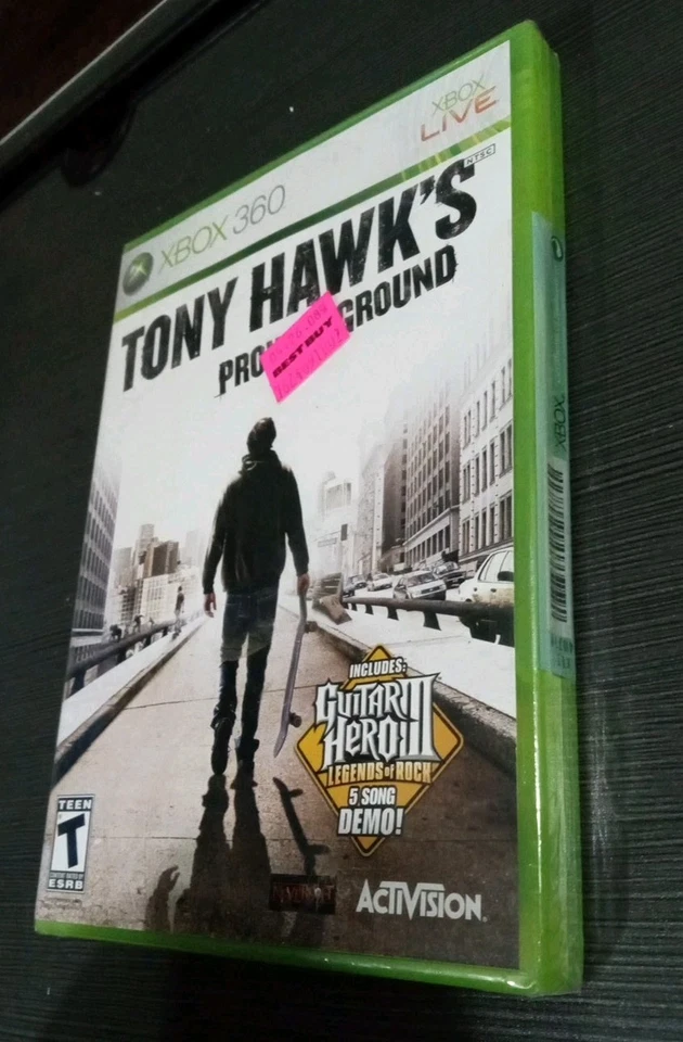 Tony Hawk's Proving Ground (Xbox 360, 2007) Factory Sealed (Tear On Seal As Pic) - Image 1 of 4