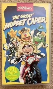 Vintage Rare Walt Disney VHS - Jim Henson - The Great Muppet Caper - Bild 1 von 4