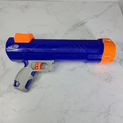 Nerf Dog Gun Puppy Tennis Ball Blaster Shooter Launcher Dog Toy Long Range Shot - Image 1 of 2