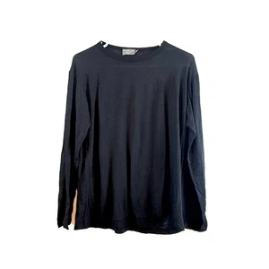 Suéter Pullover Rambler’s Way 100% Lana Merino Capa Base Negro Esquí Mujeres Talla M - Imagen 1 de 9