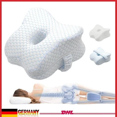 Kniekissen Orthopädisches Seitenschläfer Schlafkissen Beinkissen Seitenschläfer - Bild 1 von 4