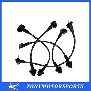 For Liteace Townace 90919-21611 Black Ignition Cable Spark Plug Wire Set (5Pcs) - Picture 1 of 8