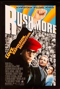 1998 Rushmore Original Movie House Full Sheet Poster Double Sided Certified - Picture 1 of 6