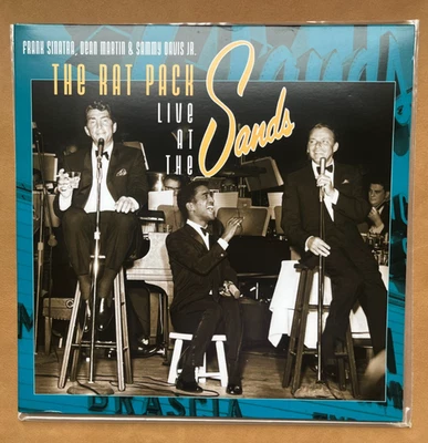 The RAT PACK "LIVE AT THE SANDS" RARE VINYL / SINATRA DEAN MARTIN DAVIS JR  / NM - Image 1 of 4