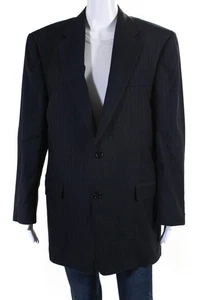 Hickey Freeman for Nordstrom Mens Two Button Blazer Blue Size 38 - Picture 1 of 7