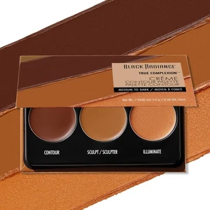 Black Radiance True Complexion Creme Contour Palette – Medium to Dark, 7.5g - Picture 1 of 7