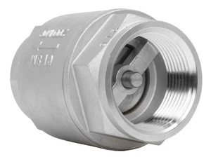 2-1/2" SS (316) Inline Feder Rückschlagventil - Bild 1 von 4