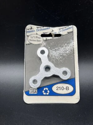 TA@2.59 Driftmaster 210B 3/8" Star Base For Lil Pro Rod Holder - Image 1 of 4