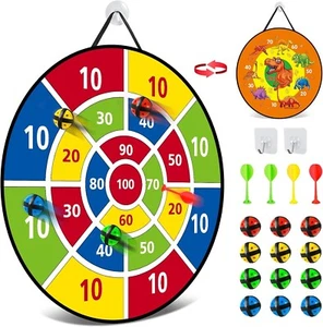 Dartscheibe für Kinder Erwachsene 26 Zoll Klettball Wurfspiel Outdoor B520 - Bild 1 von 7