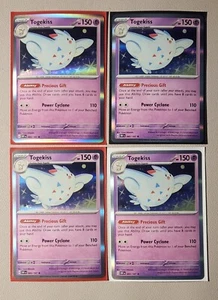 4x holo Togekiss 085/197 Pokemon card SV Obsidian Flames rare NM - Picture 1 of 1