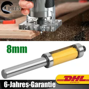 Bündigfräser 8MM Schaft Kopierfräser/Holzfräse/Nutfräser Holzschneider RouterBit - Bild 1 von 8