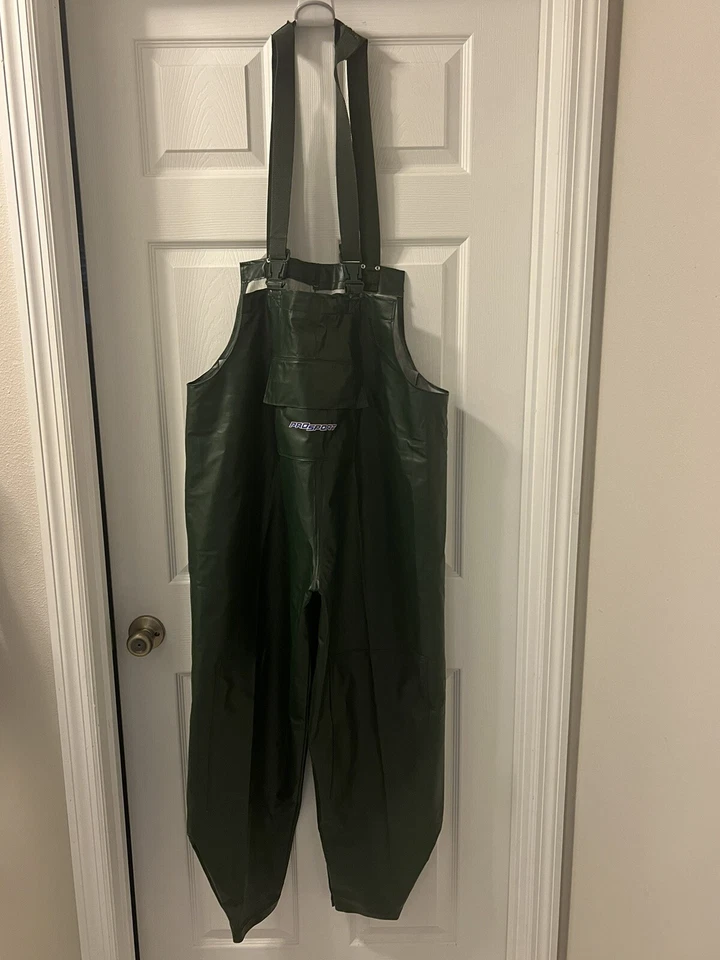 Pro Sport Fishing Waders Chest Adjustable Straps Front Pocket Size M medium - Image 1 of 4