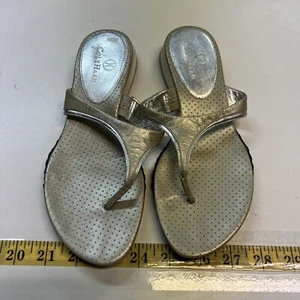 Cole Haan Sandals Size 9 Women's Gray Silver - Picture 1 of 11