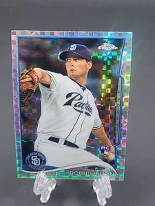 2014 Robbie Erlin Rookie Rc SP Xfractor Refractor Topps Chrome - Picture 1 of 2