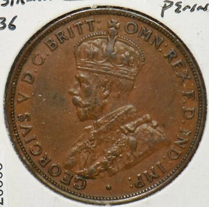 Australia 1936 Georgivs V Penny 292870 combine shipping - Picture 1 of 2