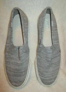 Women's Keds Slip on Shoes~Gray Color~WF59052~Size 8~Pre-Owned - Picture 1 of 14