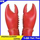 1 Pair Crab Lobster Claws Gloves Cosplay Funny Party Latex Novelty Toy