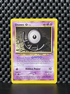 Pokémon TCG Unown [U] Neo Discovery 51 Regular Unlimited Uncommon - Bild 1 von 2