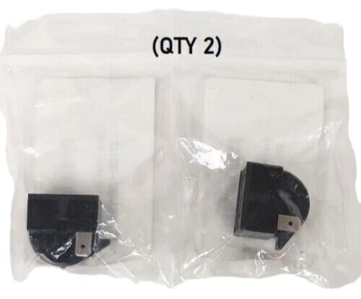 (2 PIECES) NEW LG ZEN6749C-0014E Refrigerator Start Relay Thermistor - Image 1 of 2