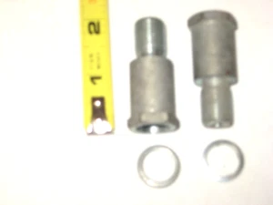 Two (2) Spark Plug Extensions, Long Reach, 14mm Thread, w/ Washers. - Picture 1 of 1