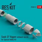 Dysza wydechowa Saab 37 Viggen do Special Hobby kit ResKit RSU48-0041 Skala 1:48