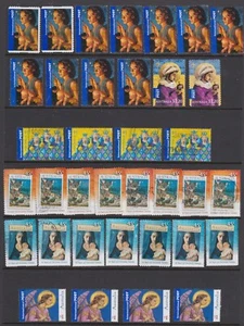Christmas Stamps Australia International Domestic P&S Mix Used Lot - Picture 1 of 1