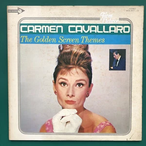 Carmen Cavallaro GOLDEN SCREEN THEMES Soundtracks 2-LP RARE JAPAN Charade Exodus - Picture 1 of 12