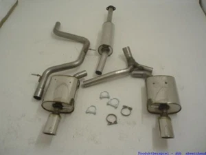 FMS 70mm Sistema Dúplex Acero Inoxidable Ford Mondeo Parte trasera (BA7, 10-) 2.2TDCI 147kW - Imagen 1 de 4