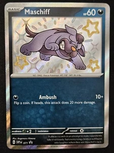 Maschiff SVP071 Black Star Promos Paldean Fates Shiny Holo Pokémon TCG 2024 NM - Picture 1 of 1
