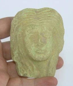 Rara estatua antigua de la princesa griega durante la era griega en Egipto aC... - Imagen 1 de 3