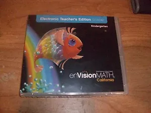 enVision Math California elektronische Lehrerausgabe Kindergarten CD-ROM WIN/MAC - Bild 1 von 3