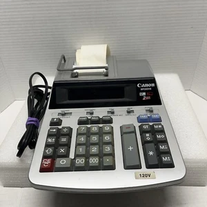 Calculadora de impresión empresarial con pantalla de 2 colores CANON MP20DHII de 12 dígitos botón grande - Imagen 1 de 7