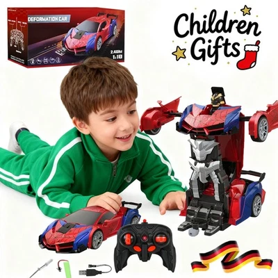 Transformation Roboter Spider RC Auto 1:18 mit Fernbedienung Auto Spielzeug DHL - Bild 1 von 4