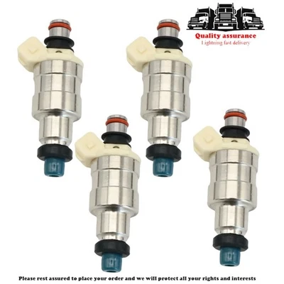 For 1983-87 Toyota 4runner Camry Celica Pickup Van 4cly Fuel Injector Set Of 4 - Imagem 1 de 4
