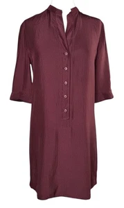 Vestido Tucker Exclusively For Bergdorf Goodman Granate 100% Seda Talla S - Imagen 1 de 18