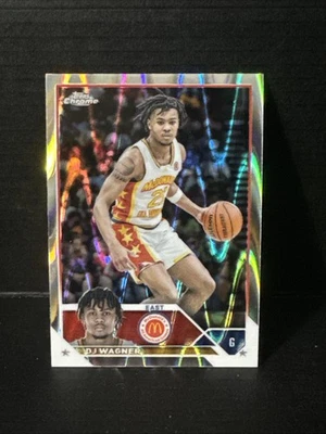 2023 Topps Chrome McDonald's All American - Ray Wave Refractor #59 DJ Wagner - Image 1 of 2