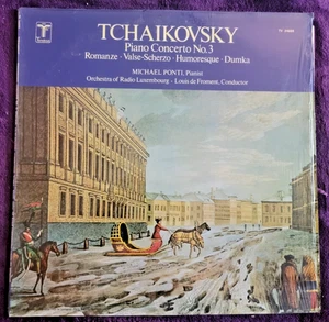 Tchaikovsky, Ponti Piano Concerto No 3 Romanze Valse-Scherzo Humoresque Dumka EX - Picture 1 of 3